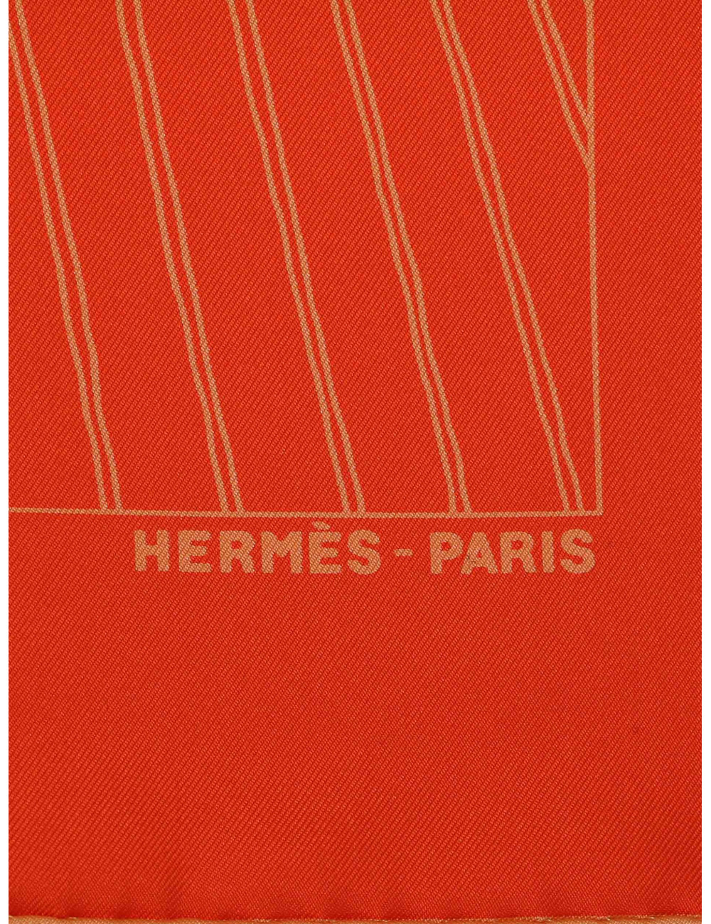 Carré HERMES Vent Portant II orange