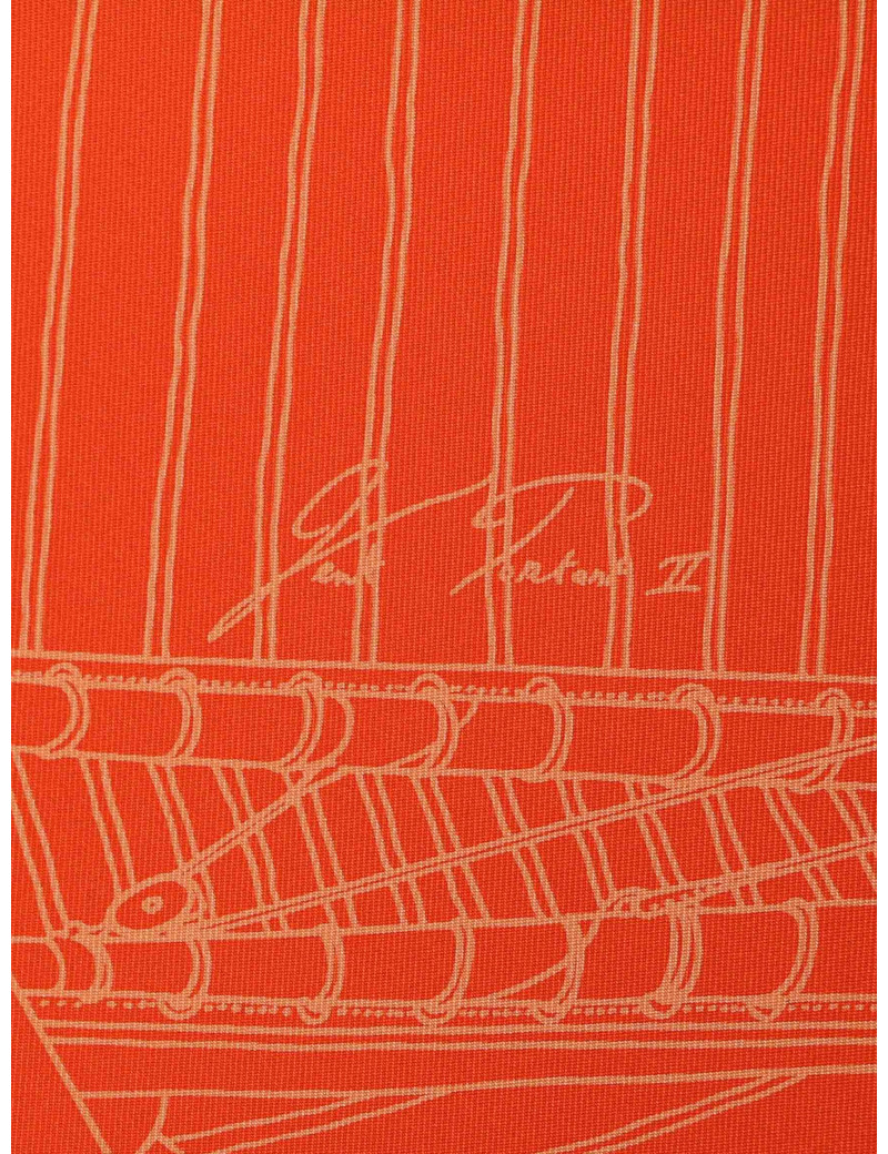 Carré HERMES Vent Portant II orange