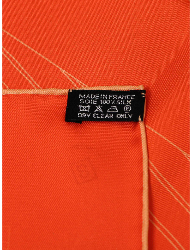 Carré HERMES Vent Portant II orange