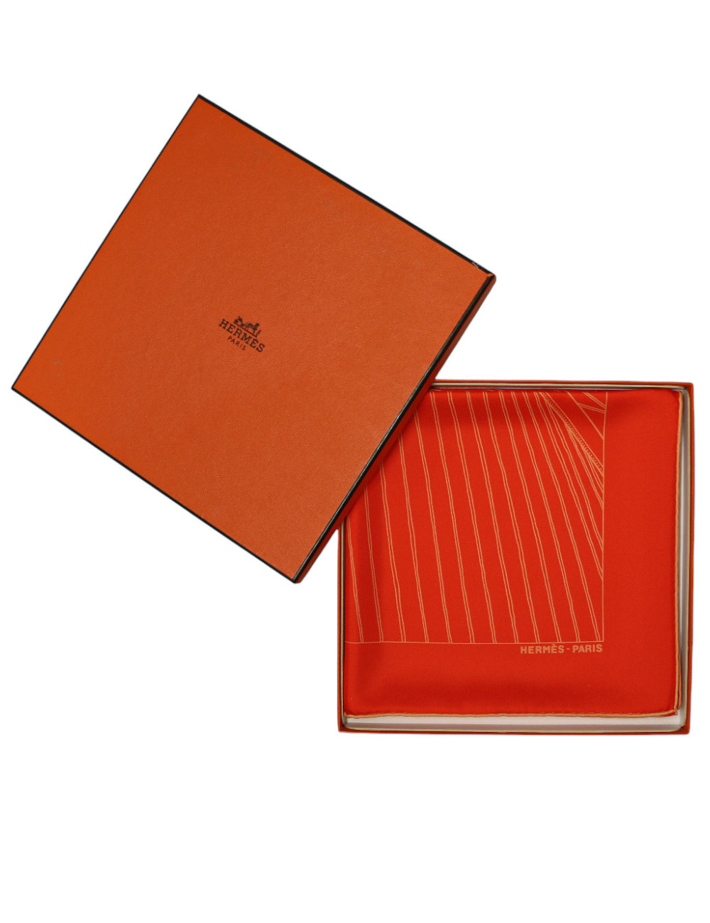 Carré HERMES Vent Portant II orange