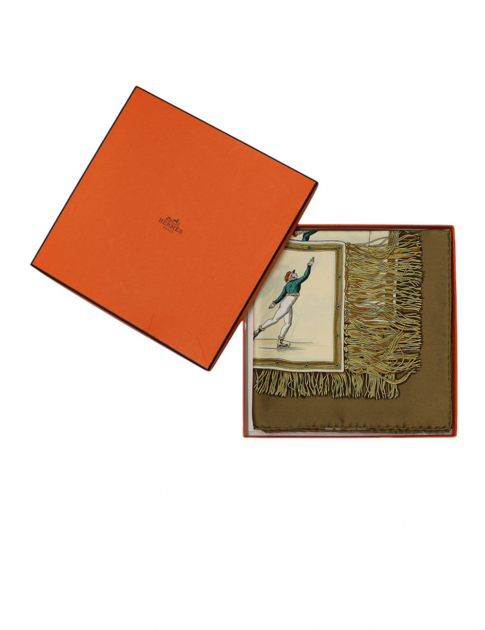 Plaisir du froid HERMES carré soie