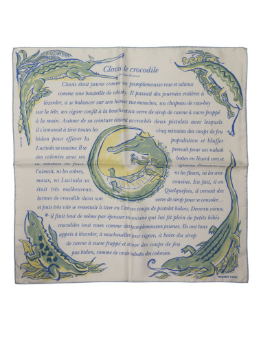 Gavroche HERMES Clovis le Crocodile