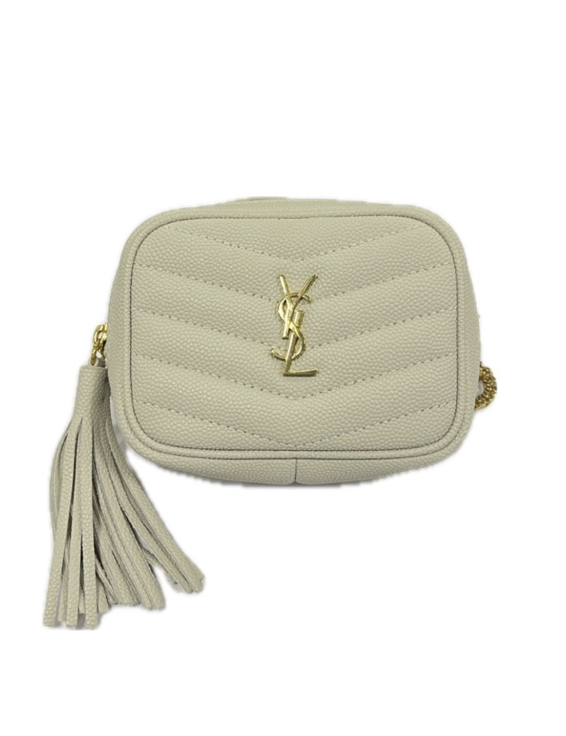 Baby Lou pochette YSL écru bandoulière