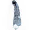 Cravate bleu HERMES 