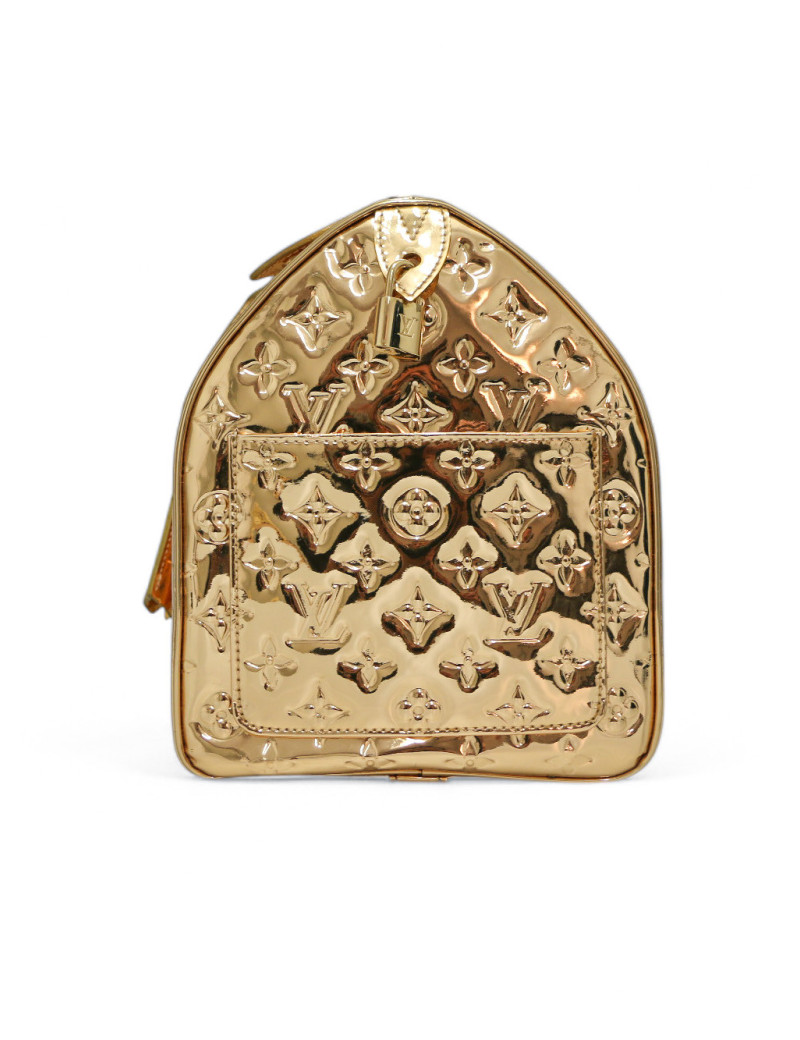 Speedy Miroir LOUIS VUITTON 35  doré