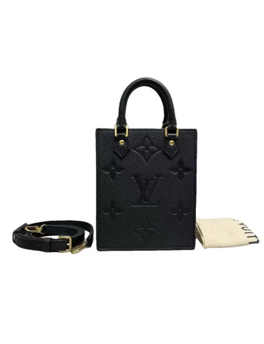 Mini sac Louis Vuitton cuir Empreinte noir : certifiée authentique