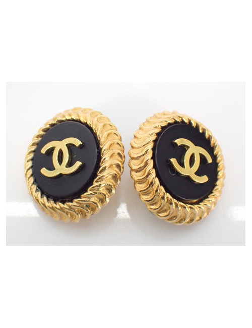 Clips vintage CHANEL CC
