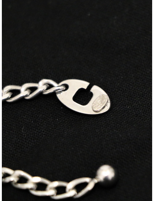 Charms CHANEL métal argenté