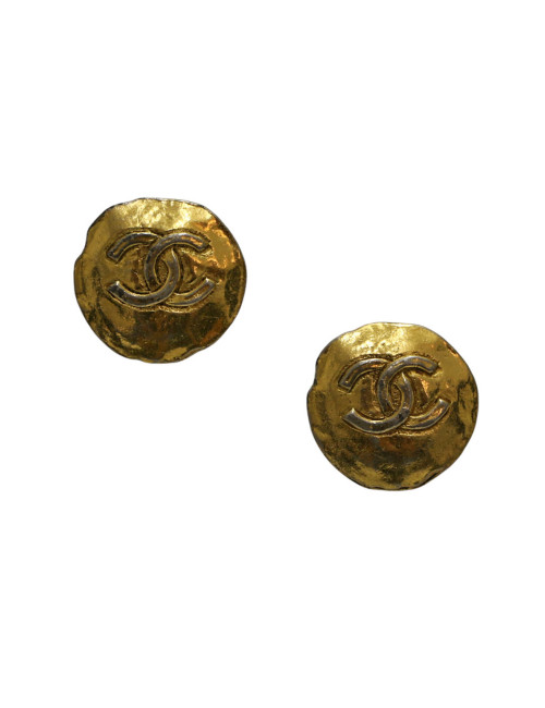 Clips dorés CHANEL Vintage