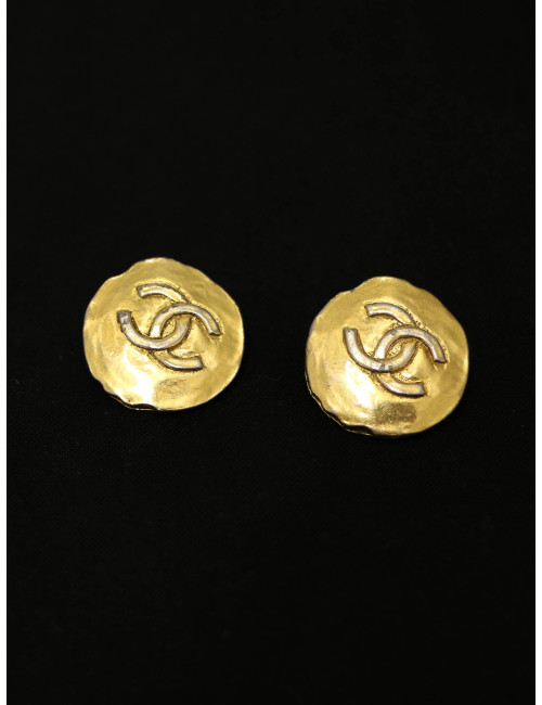 Clips dorés CHANEL Vintage