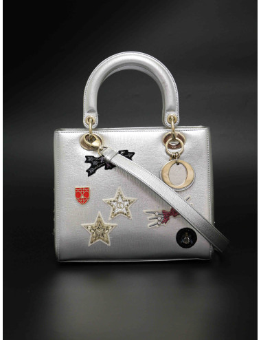 Lady DIOR argent patchwork 2