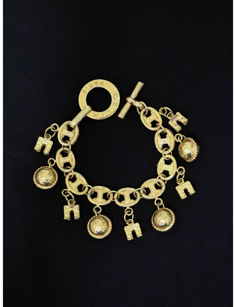 Bracelet vintage CELINE "Arc de Triomphe"