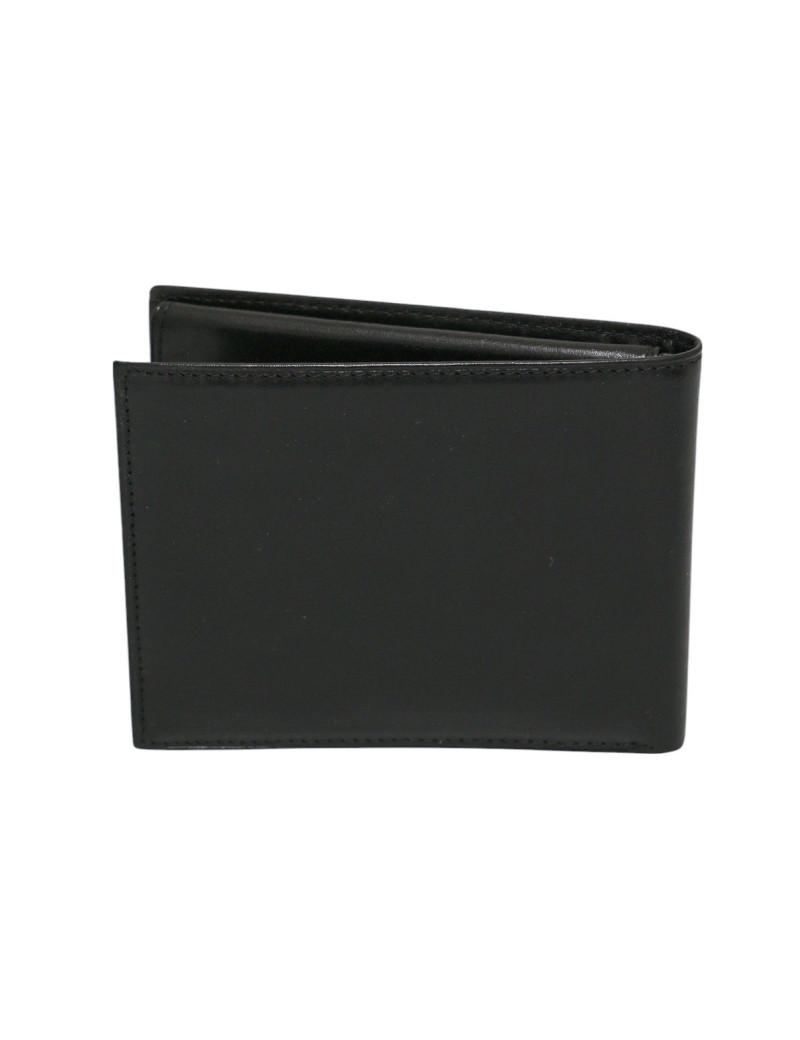 Porte cartes VALENTINO multi fentes cuir d'agneau noir