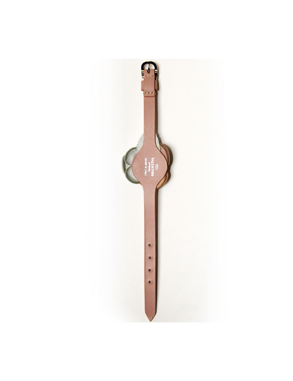 Bracelet fleurs en cuir VALENTINO