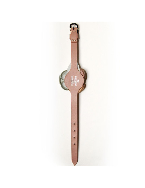 Bracelet fleurs en cuir VALENTINO