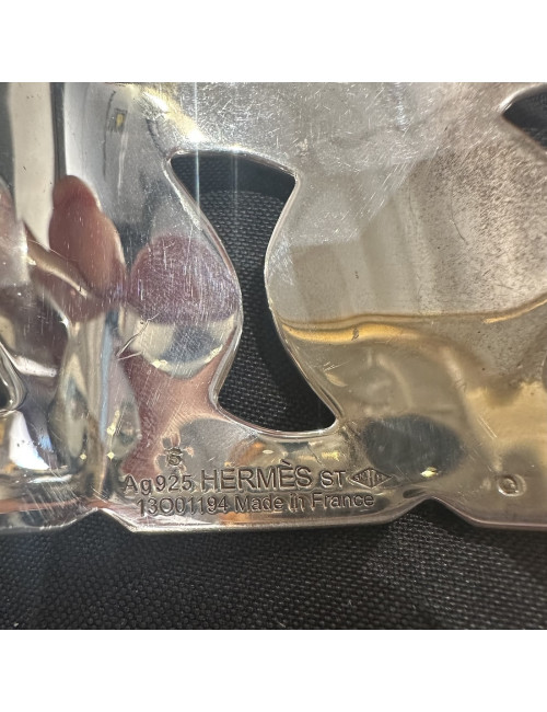 Bracelet Capture Hermès en argent massif 925/1000 disponible