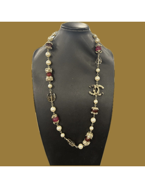 Collier CHANEL perles