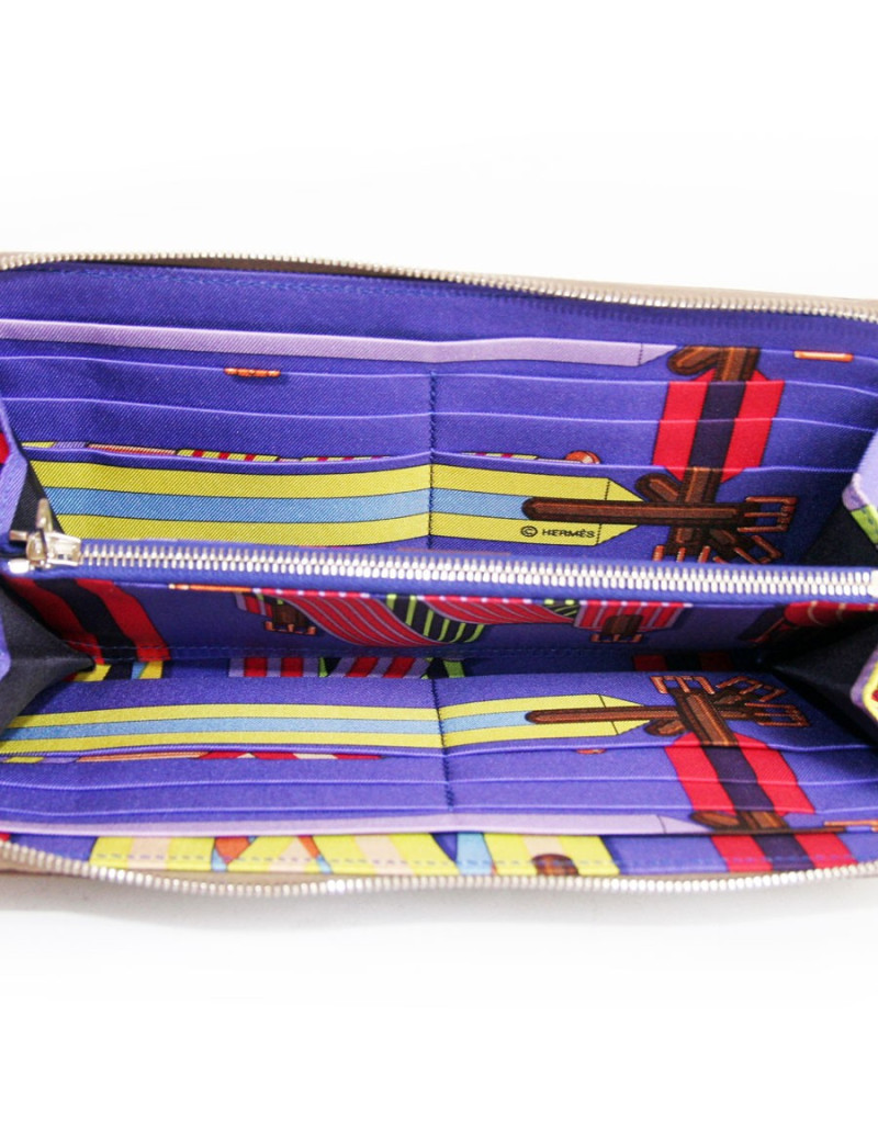 Portefeuille HERMES étoupe