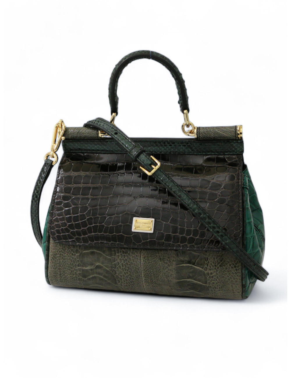 Sac Sicily DOLCE GABBANA croco