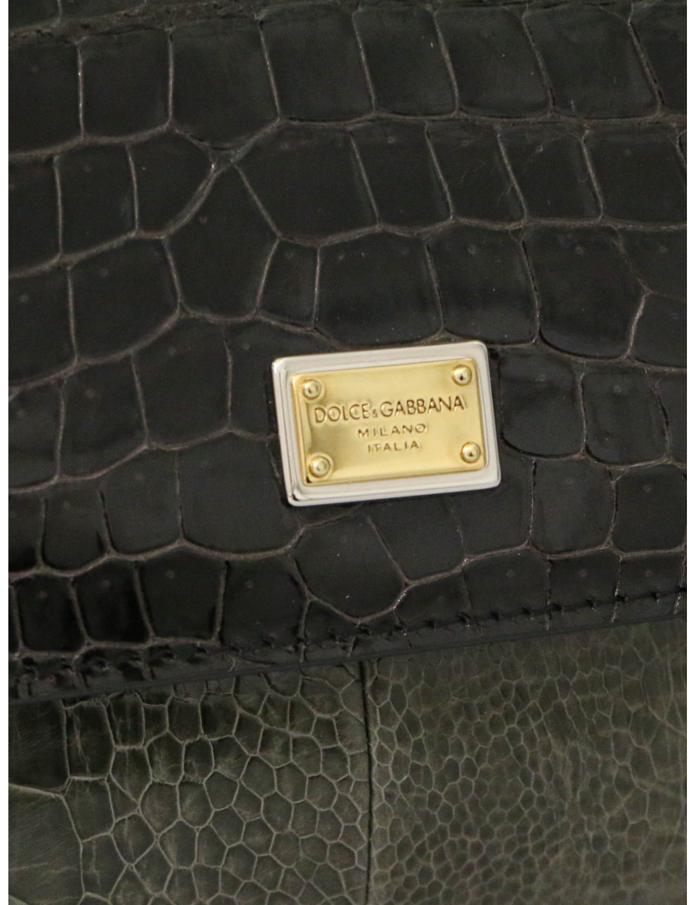 Sac Sicily DOLCE GABBANA croco
