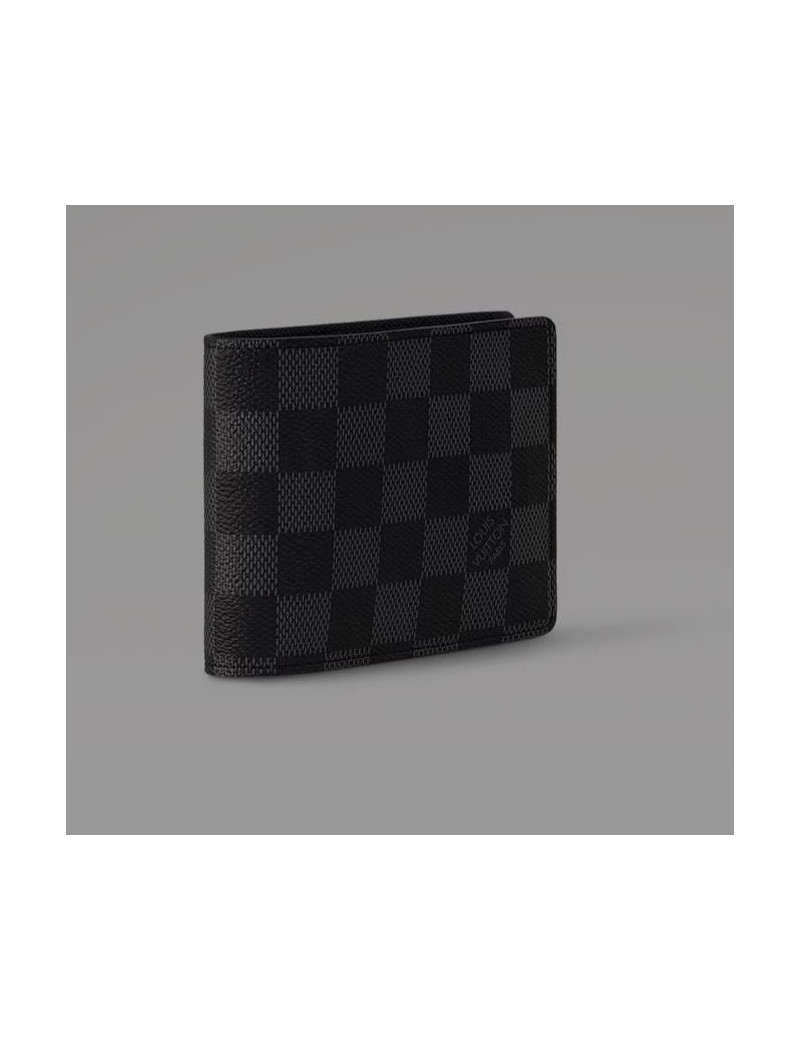 Portefeuille multiple LOUIS VUITTON Damier ébène
