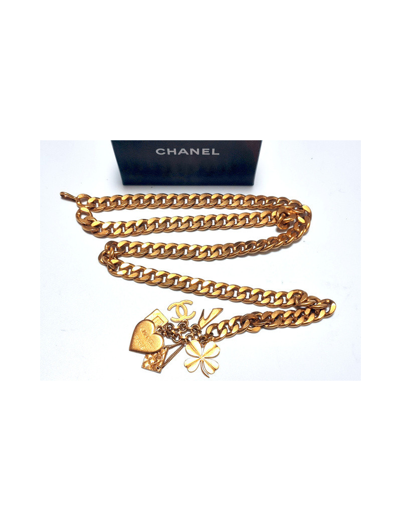 Ceinture charms CHANEL 1995 vintage