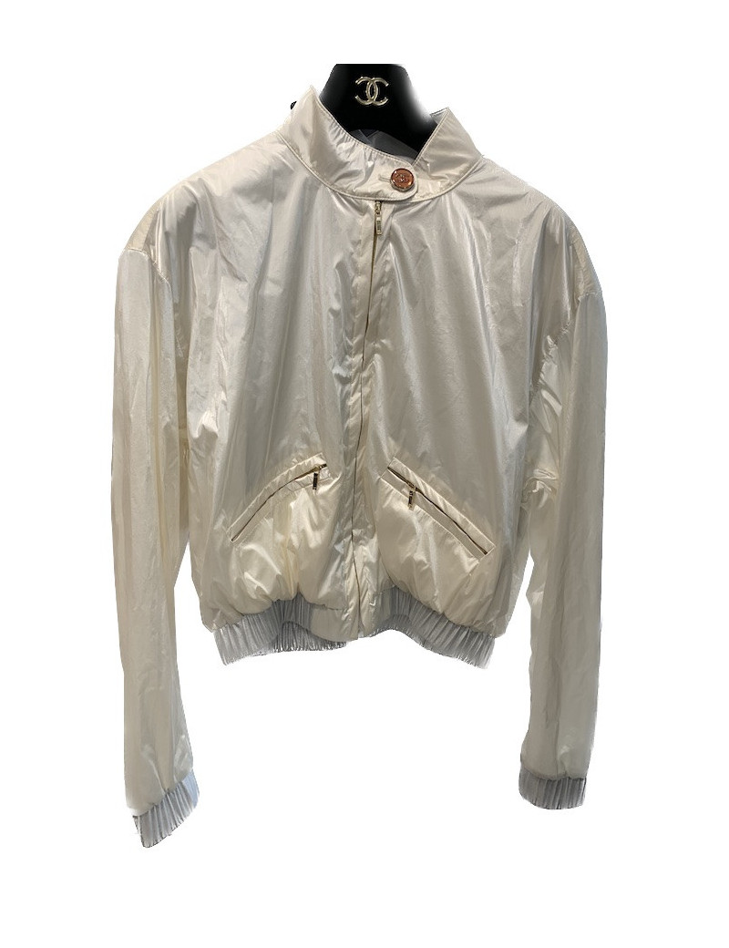 Blouson CHANEL T 38 bicolore