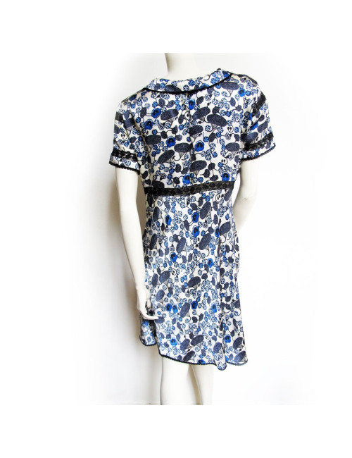 Robe ROCHAS T 46 en soie