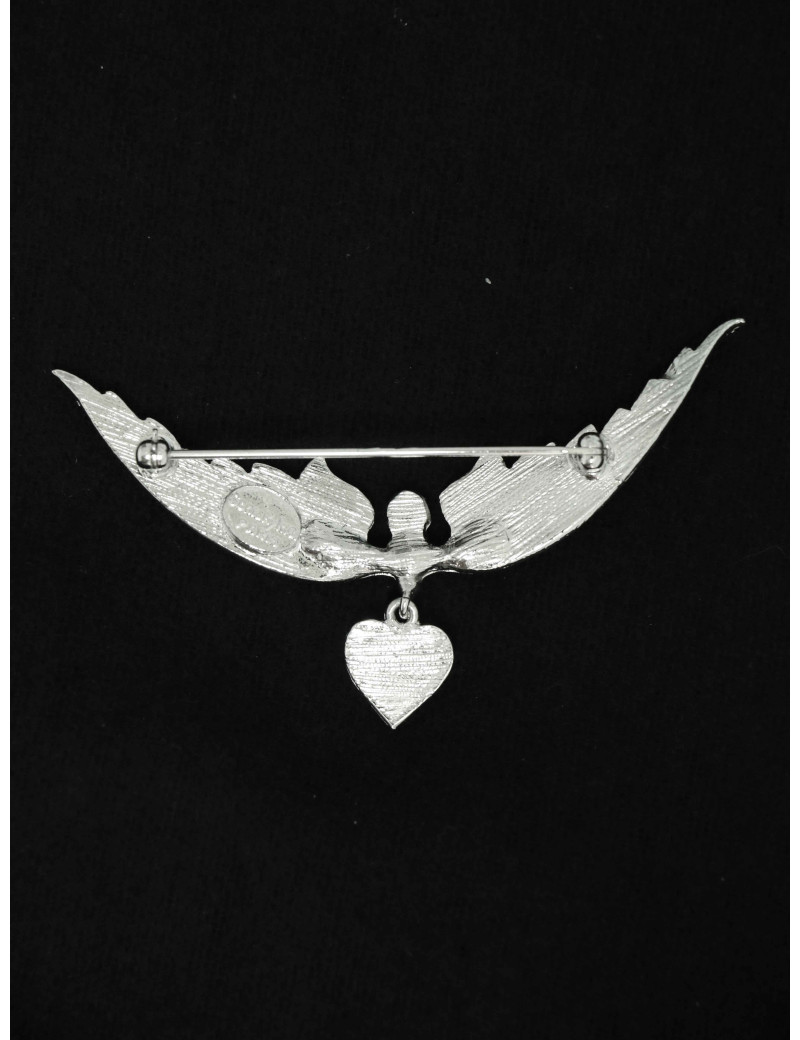 Broche SONIA RYKIEL ailes d'ange