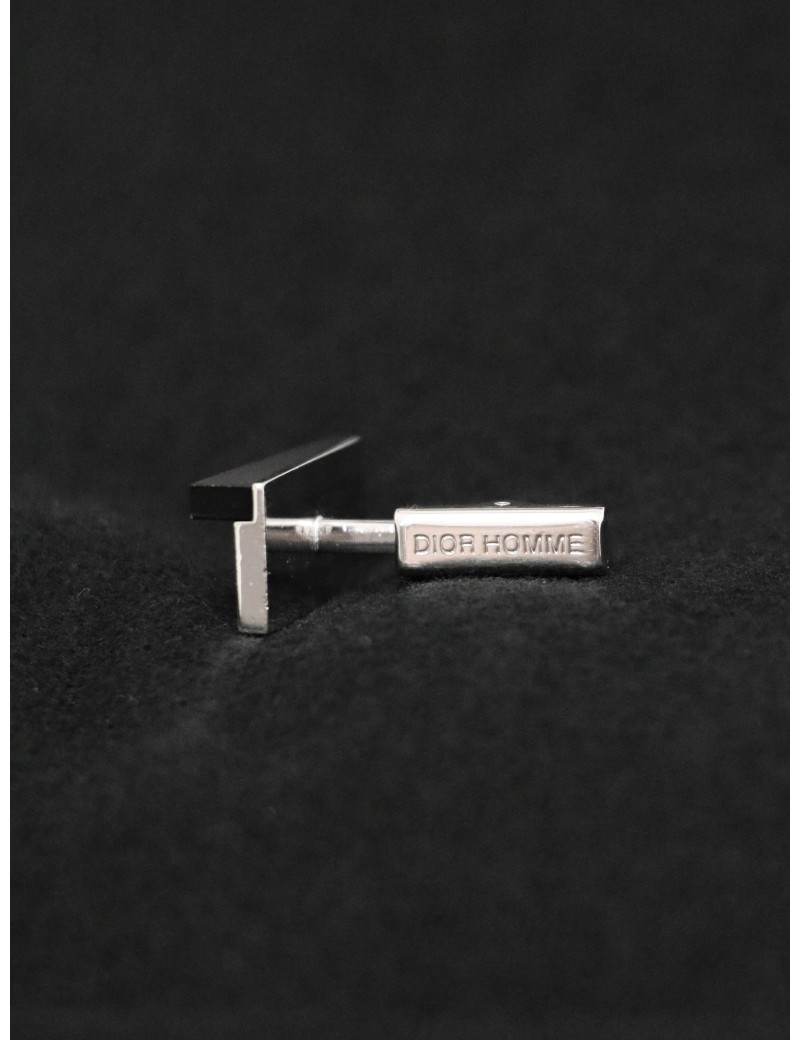 Boutons de manchette DIOR argentées