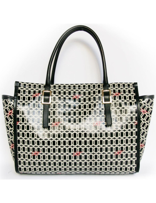 Sac  shopping ROGER VIVIER toile enduite
