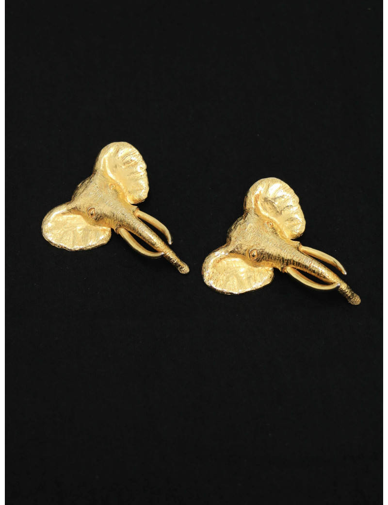 Têtes d'éléphant DOMINIQUE AURIENTIS 1986