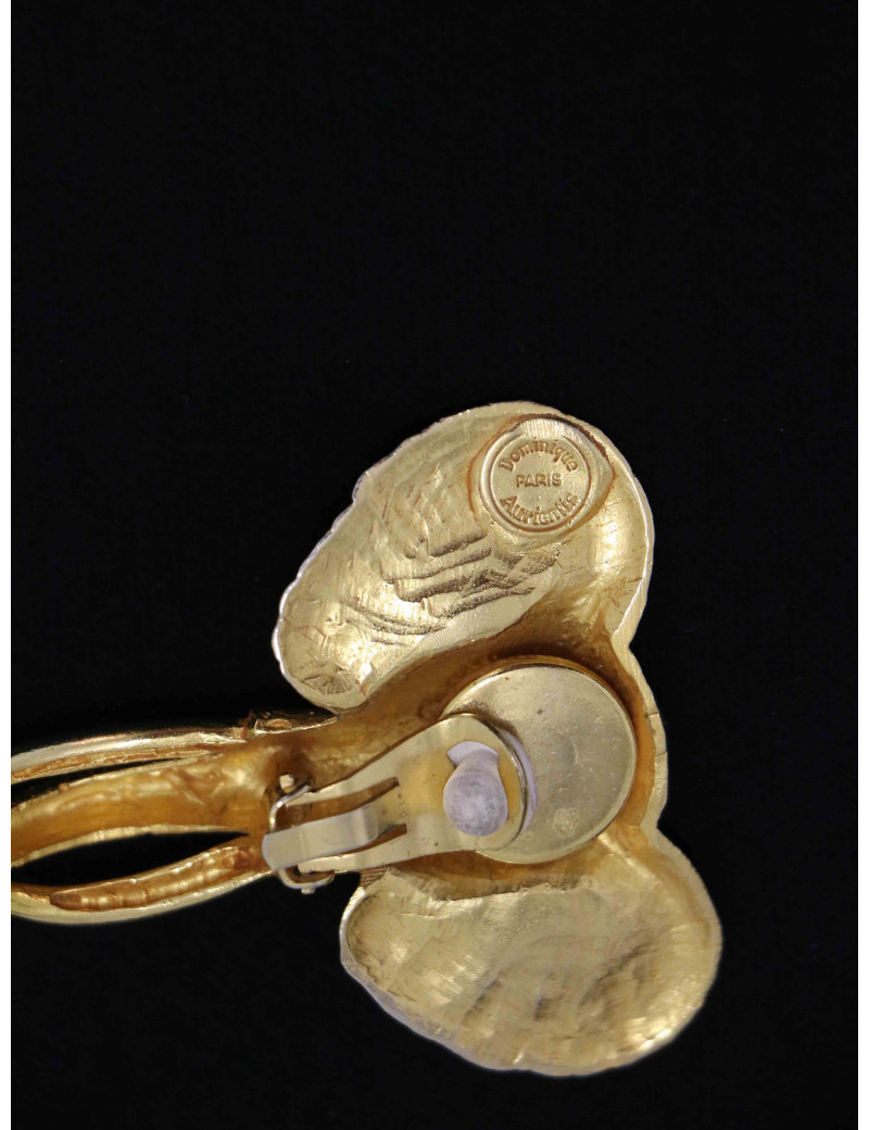 Clips Têtes d'éléphant DOMINIQUE AURIENTIS 1986