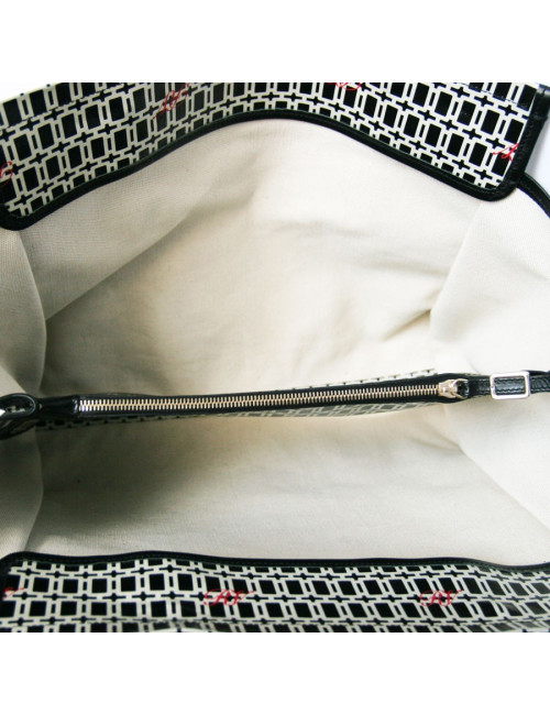 Sac  shopping ROGER VIVIER toile enduite