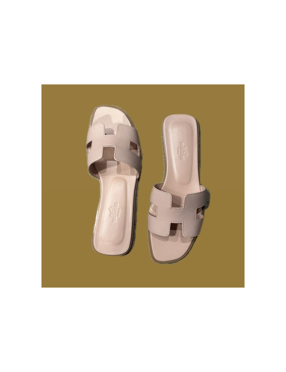 Sandales ORAN rose porcelaine T37