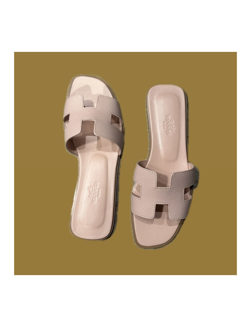 Sandales ORAN rose porcelaine T37