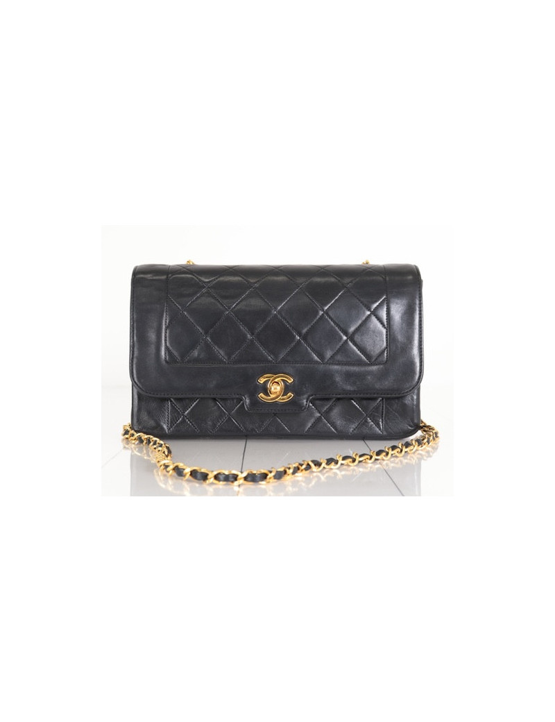 Sac turnlock CHANEL noir