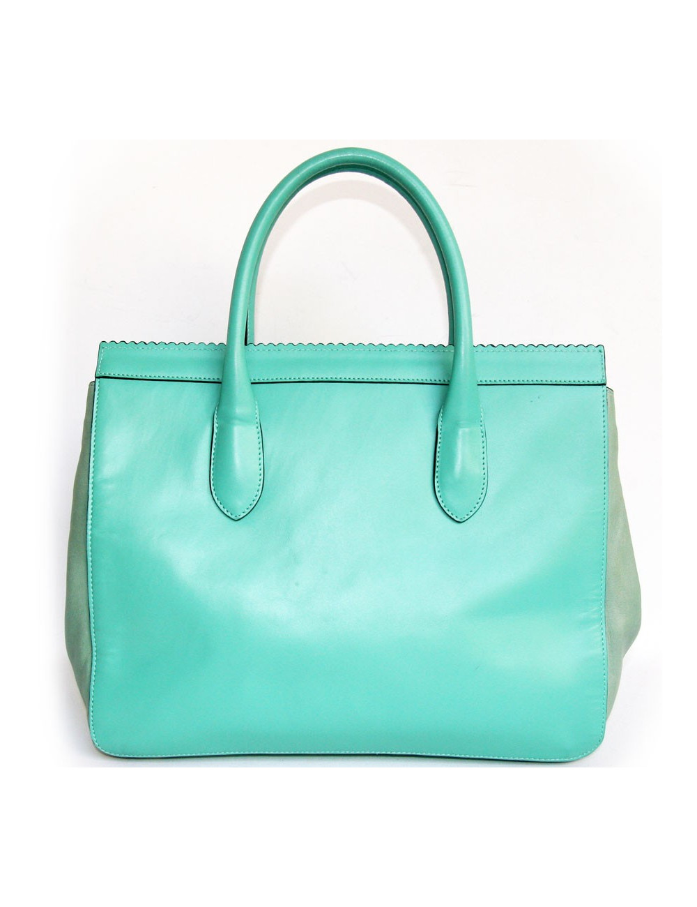 Sac ROCHAS  turquoise