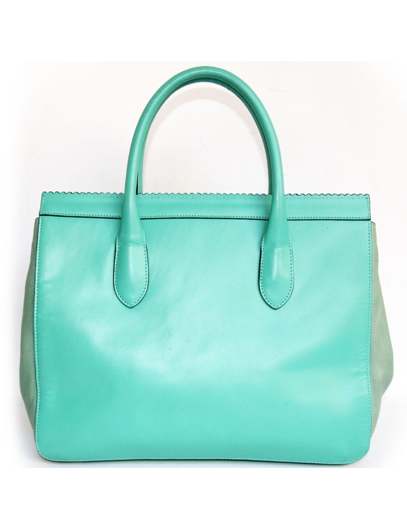 Sac ROCHAS  turquoise