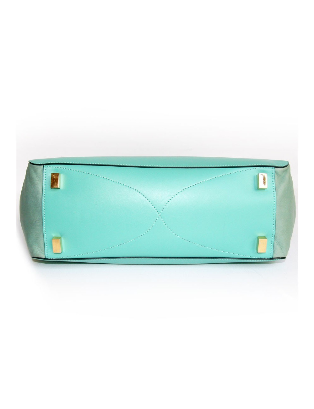 Sac ROCHAS  turquoise