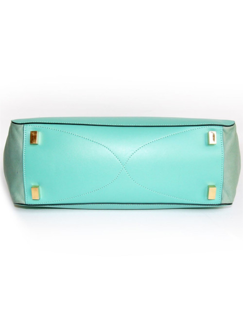 Sac ROCHAS  turquoise