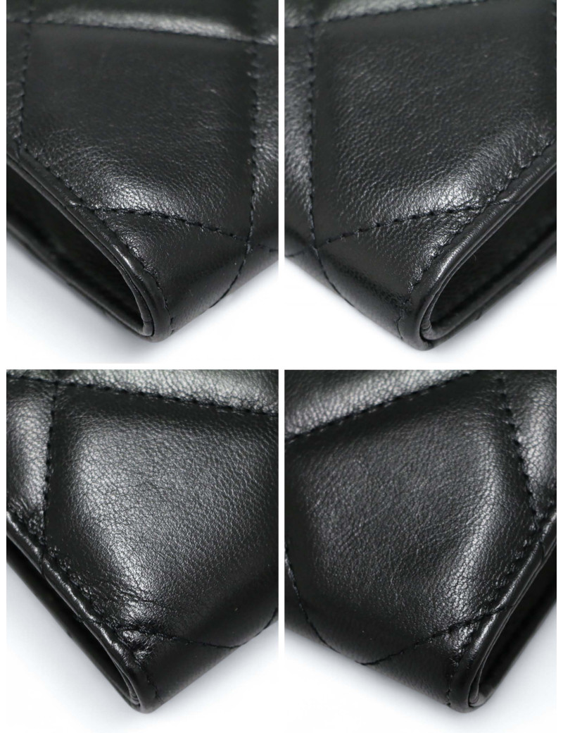 Sac téléphone Chanel cuir caviar issu de la collection 19 disponible