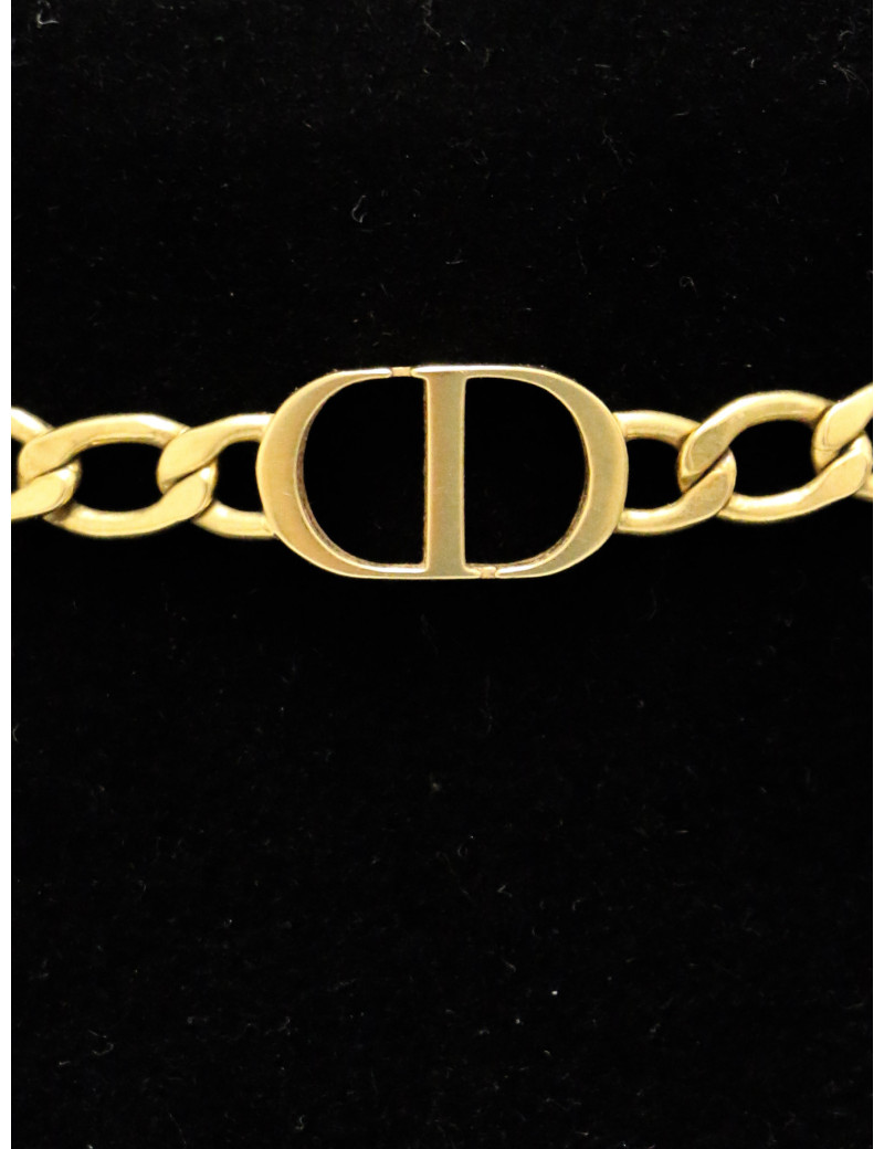 Collier CHRISTIAN DIOR doré