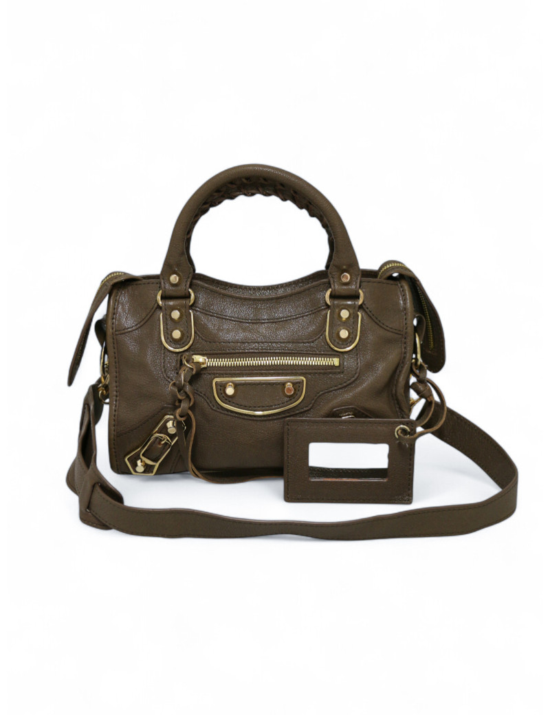 Sac City BALENCIAGA taupe