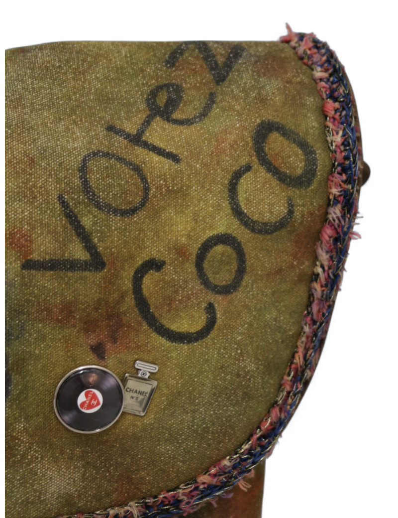 Sac bandoulière graffiti CHANEL
