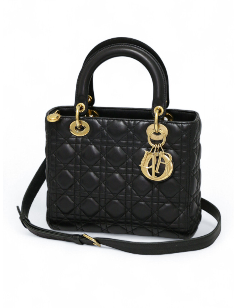 Sac Lady DIOR small noir