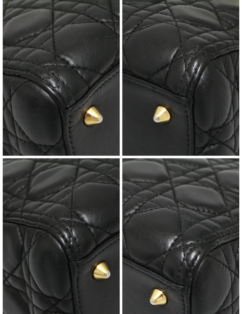 Sac Lady DIOR small noir