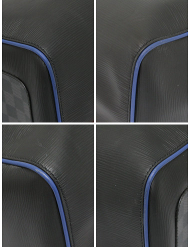 Sac de voyage Keepall 50 LOUIS VUITTON cuir épi noir 2