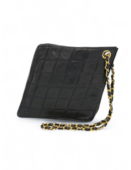 Sac vintage CHANEL bleu marine