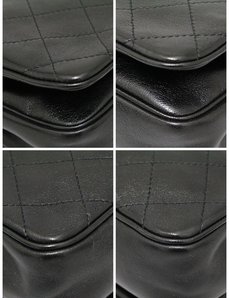 Petit sac CHANEL enveloppe cuir